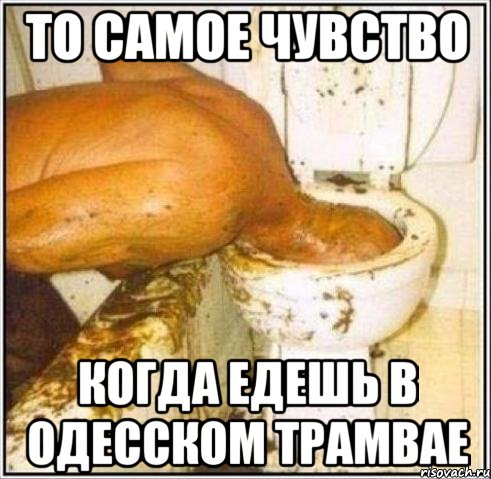 ТО САМОЕ ЧУВСТВО КОГДА ЕДЕШЬ В ОДЕССКОМ ТРАМВАЕ, Мем Дайвер