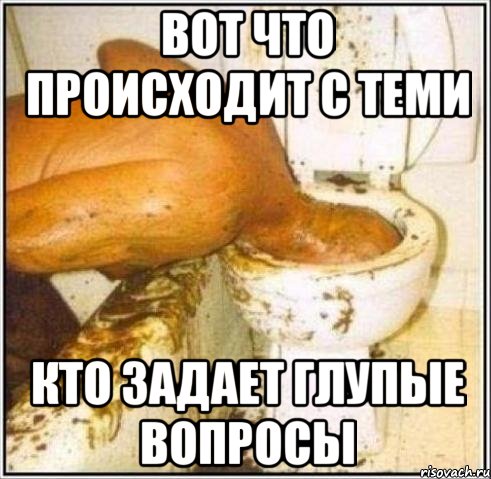 Вот что происходит с теми Кто задает глупые вопросы, Мем Дайвер