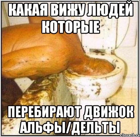 Какая вижу людей которые Перебирают движок альфы/дельты, Мем Дайвер