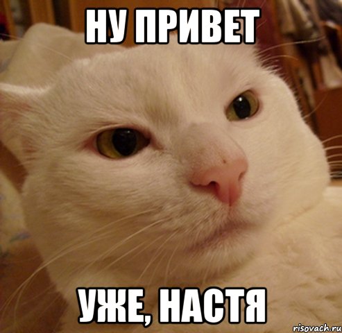 Ну привет Уже, Настя