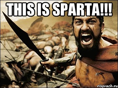 This is Sparta!!! , Мем Это Спарта