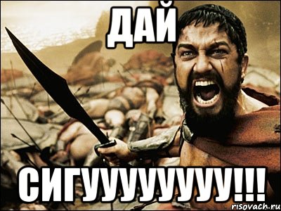 дай сигуууууууу!!!, Мем Это Спарта