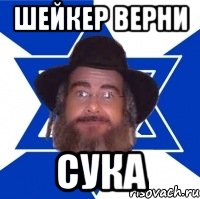 шейкер верни сука, Мем Еврей советчик