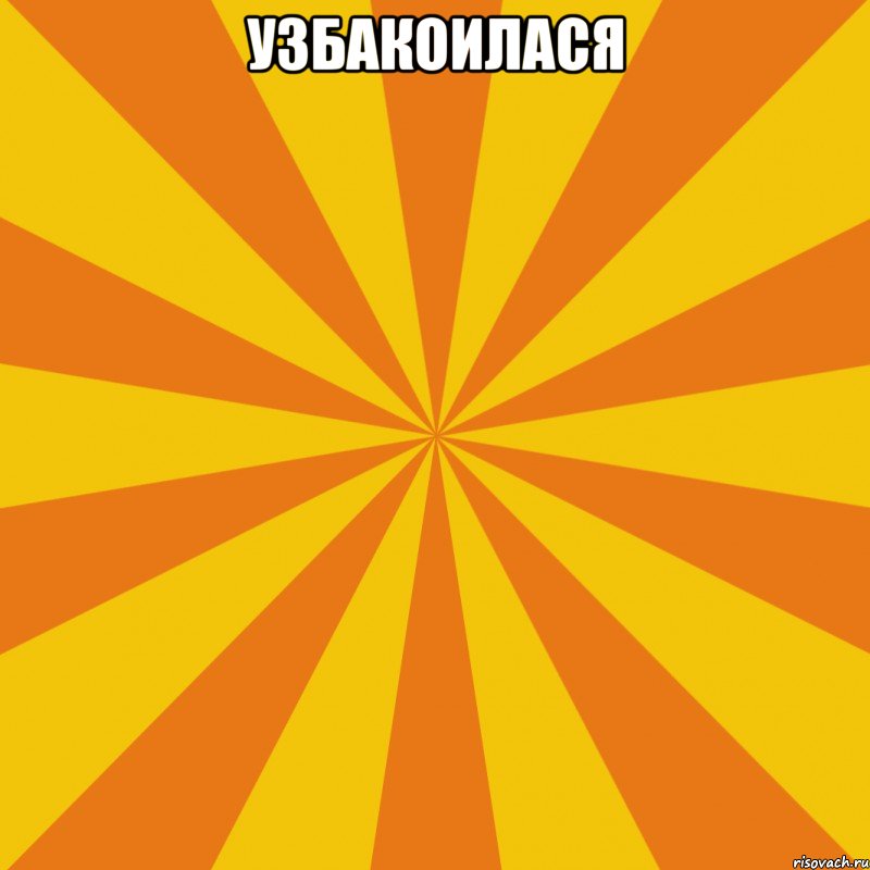 Узбакоилася 