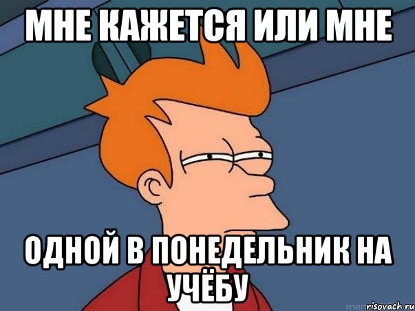 мне кажется или мне одной в понедельник на учёбу, Мем  Фрай (мне кажется или)