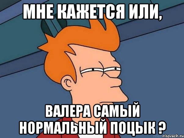 Мне кажется или, Валера Самый Нормальный Поцык ?, Мем  Фрай (мне кажется или)