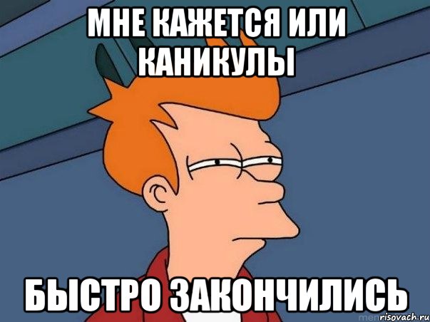 Мне кажется или каникулы Быстро закончились, Мем  Фрай (мне кажется или)