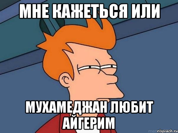 Мне кажеться или Мухамеджан любит Айгерим, Мем  Фрай (мне кажется или)