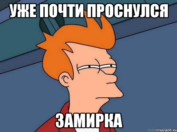 Уже почти проснулся Замирка, Мем  Фрай (мне кажется или)