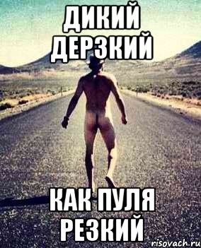 ДИКИЙ ДЕРЗКИЙ КАК ПУЛЯ РЕЗКИЙ