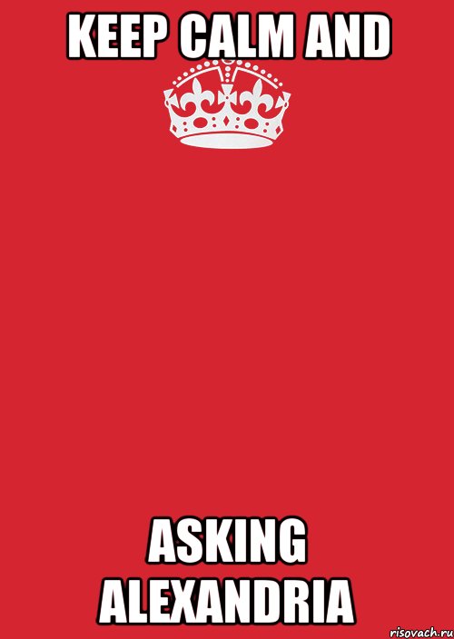 KEEP CALM and ASKING ALEXANDRIA, Комикс Keep Calm 3