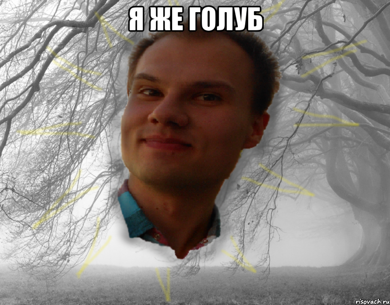 я же голуб 