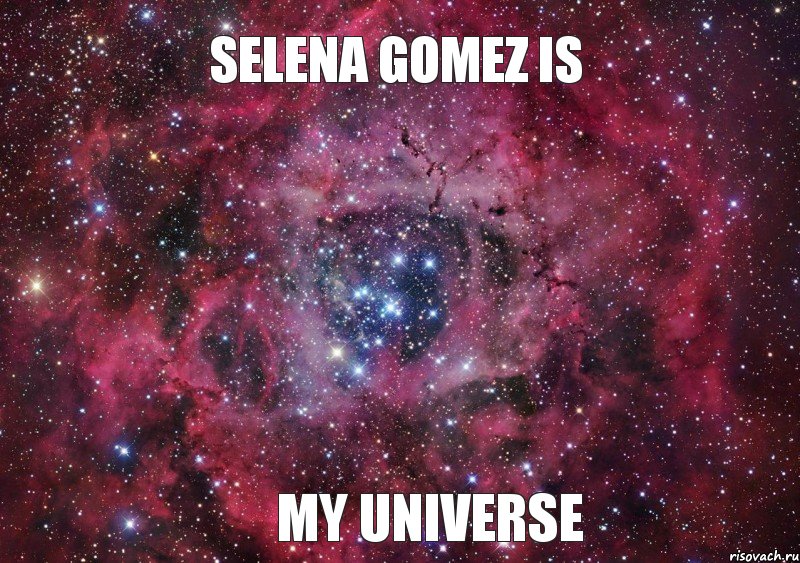 Selena Gomez is my Universe, Мем Ты просто космос