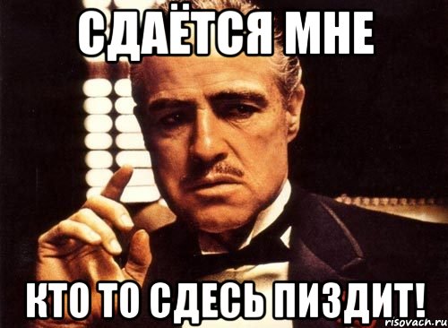 сдаётся мне кто то сдесь пиздит!, Мем крестный отец