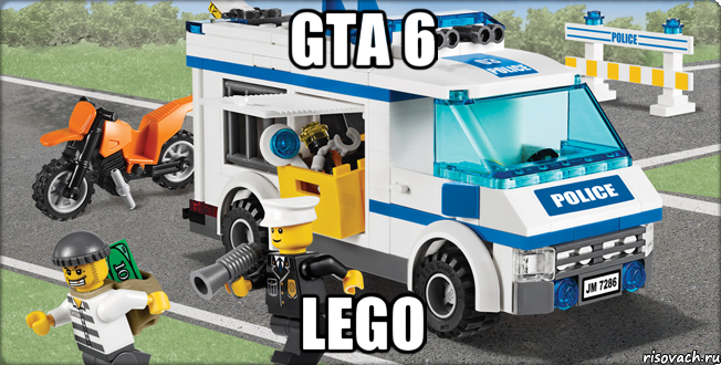 GTA 6 LEGO, Мем Лего