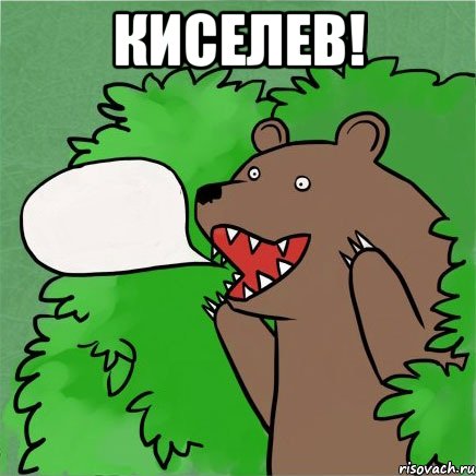 КИСЕЛЕВ! , Мем Медведь