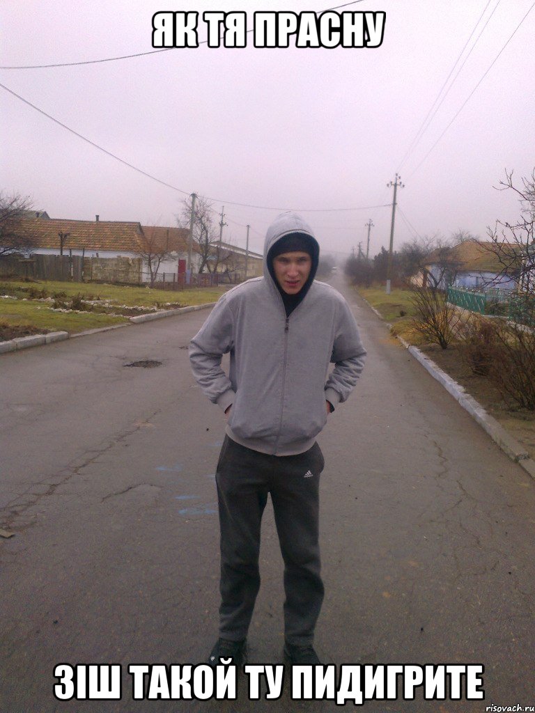 як тя прасну зiш такой ту пидигрите