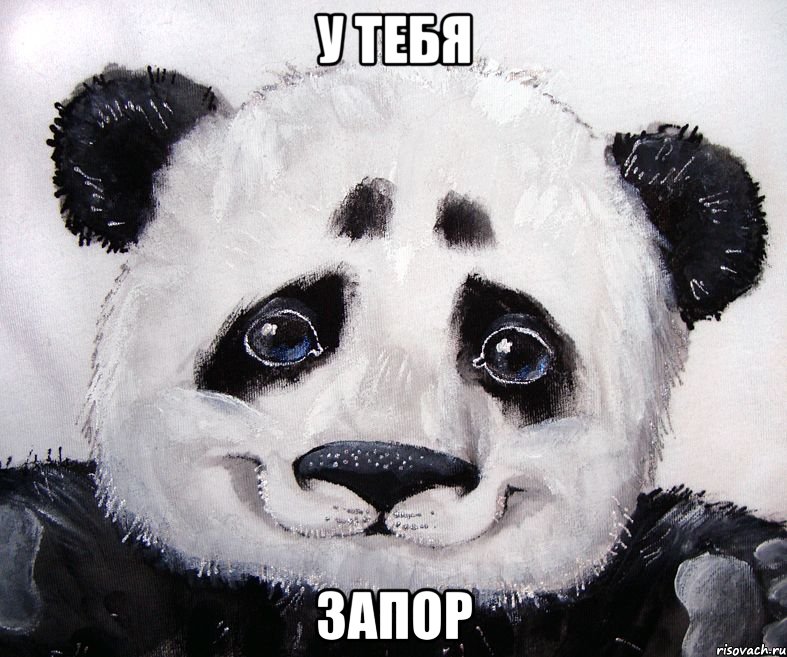 У ТЕБЯ ЗАПОР
