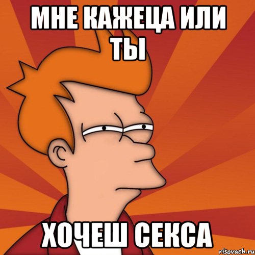 мне кажеца или ты хочеш секса, Мем Мне кажется или (Фрай Футурама)