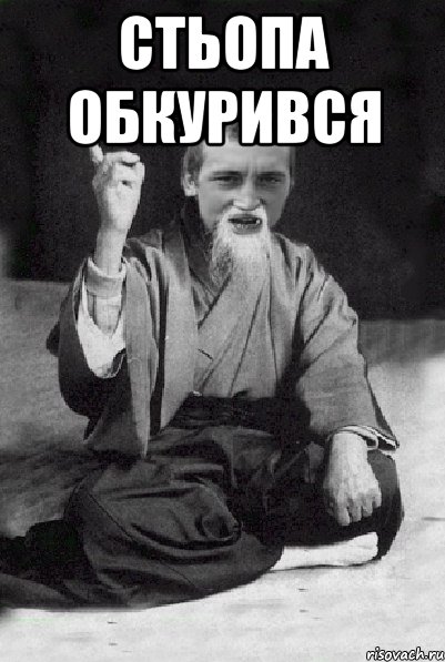 Стьопа обкурився , Мем Мудрий паца