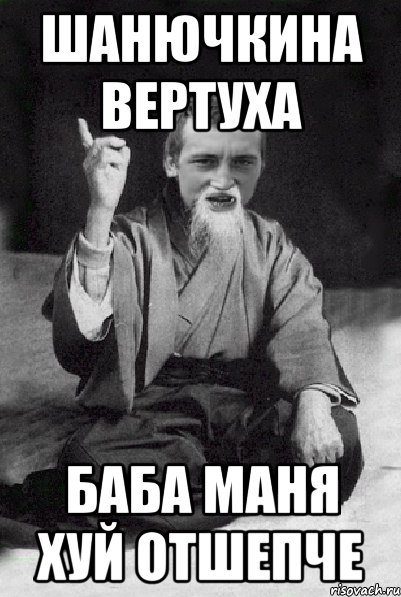 шанючкина вертуха баба маня хуй отшепче, Мем Мудрий паца