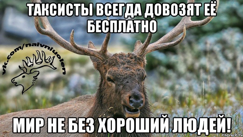 Таксисты всегда довозят её бесплатно Мир не без хороший людей!