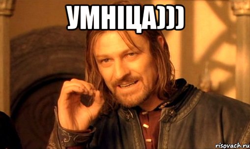 Умніца))) , Мем Нельзя просто так взять и (Боромир мем)