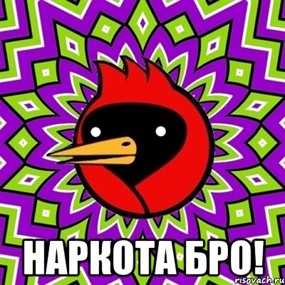  наркота бро!, Мем Омская птица