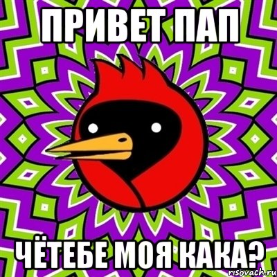 привет пап чётебе моя кака?, Мем Омская птица