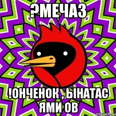 ?Мечаз !онченок , ынатаС ями оВ, Мем Омская птица