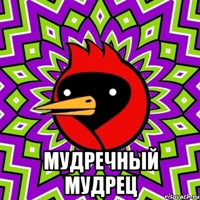  Мудречный мудрец, Мем Омская птица