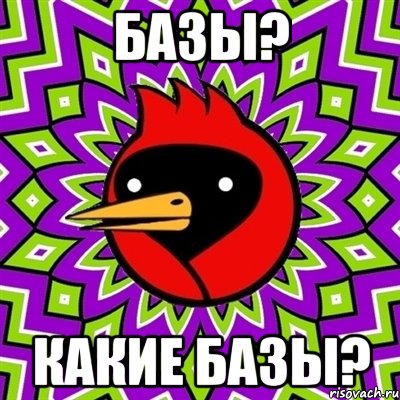 Базы? Какие базы?, Мем Омская птица