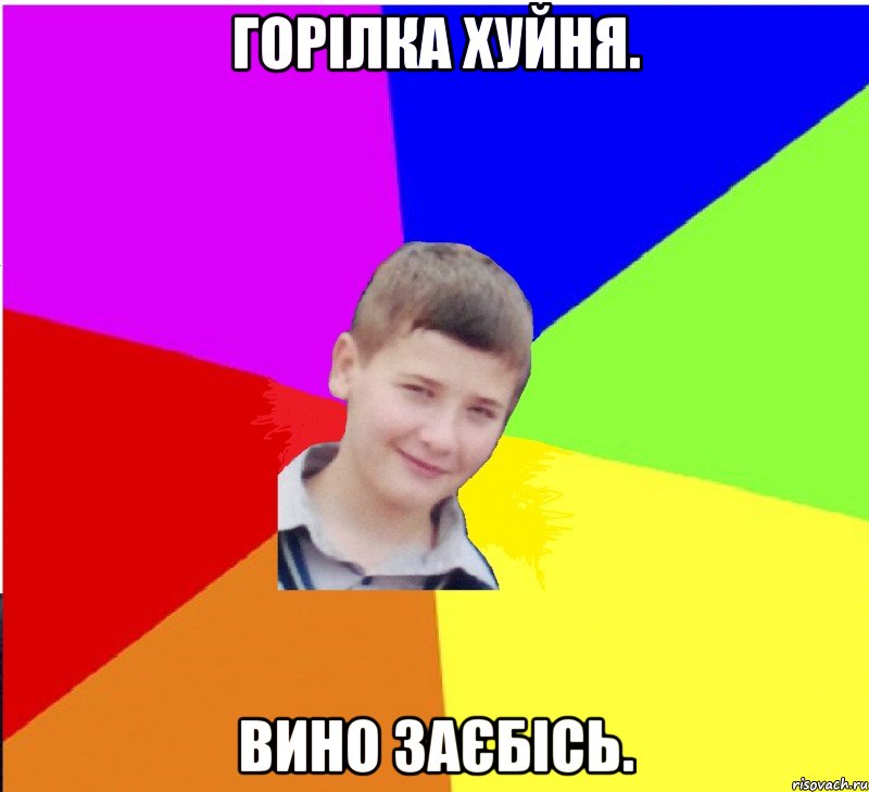 горілка хуйня. вино заєбісь.