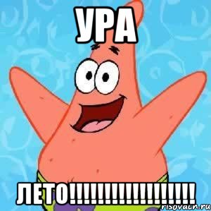 УРА ЛЕТО!!!!!!!!!!!!!!!!!!, Мем Патрик