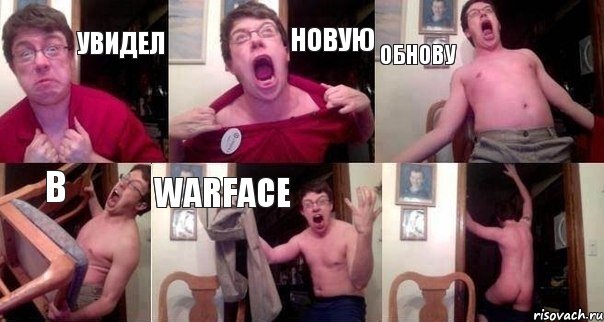 увидел новую обнову в Warface , Комикс  Печалька 90лвл