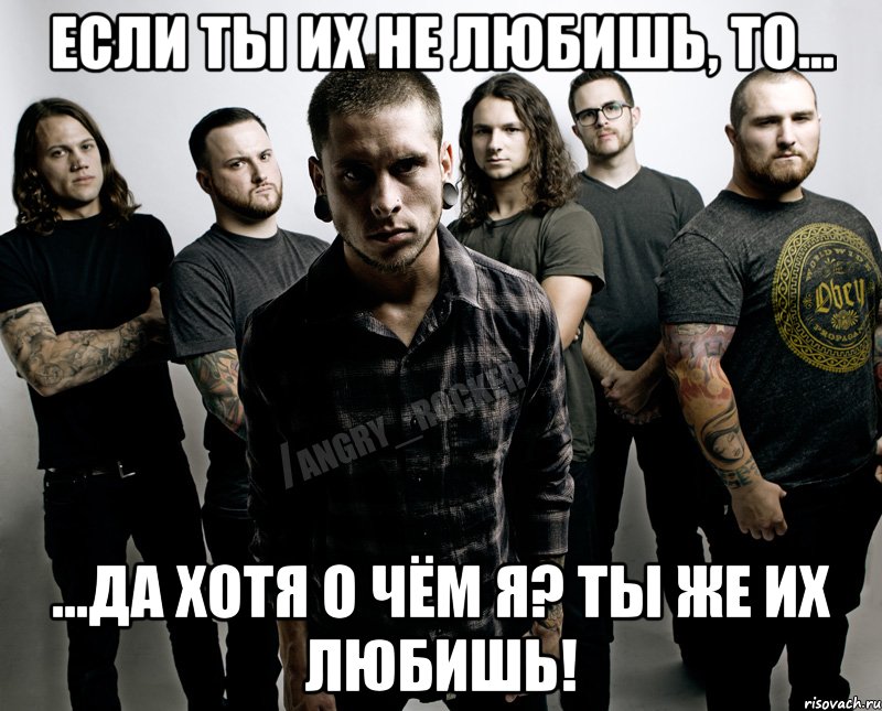 Если ты их не любишь, то... ...да хотя о чём я? Ты же их любишь!