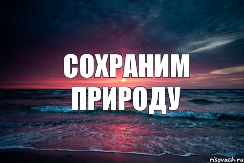 Сохраним природу, Комикс Природа