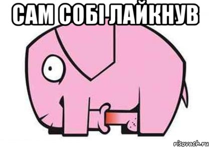 Сам собі лайкнув 