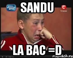 Sandu la BAC =D