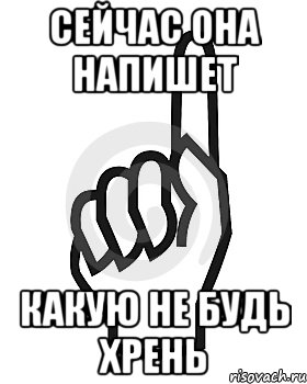 Сейчас она напишет Какую не будь хрень, Мем Сейчас этот пидор напишет хуйню