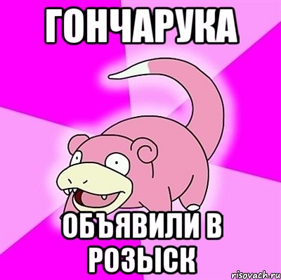 Гончарука объявили в розыск, Мем слоупок