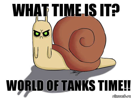 What time is it? World of Tanks Time!!, Комикс Та самая улитка
