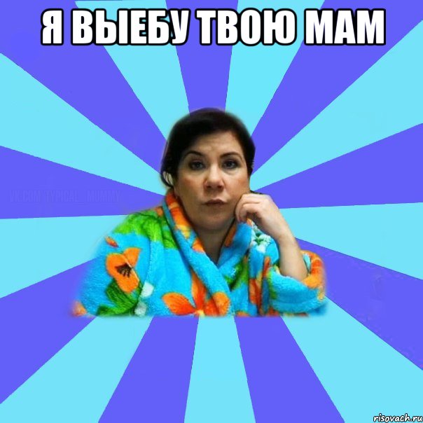 я выебу твою мам , Мем типичная мама