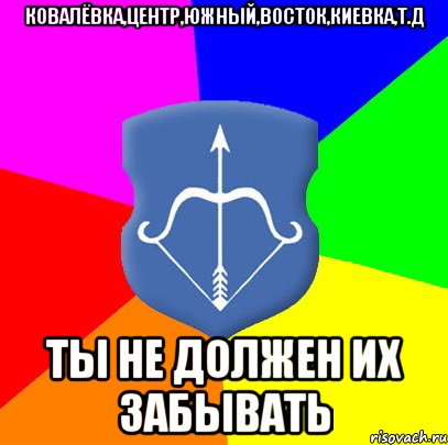 ковалёвка,центр,южный,восток,киевка,т.д Ты не должен их забывать, Мем Типичный Брест