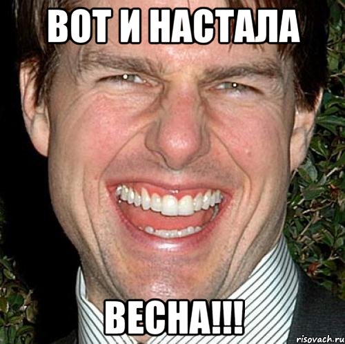 Вот и настала Весна!!!, Мем Том Круз