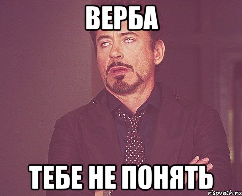 Верба тебе не понять, Мем твое выражение лица