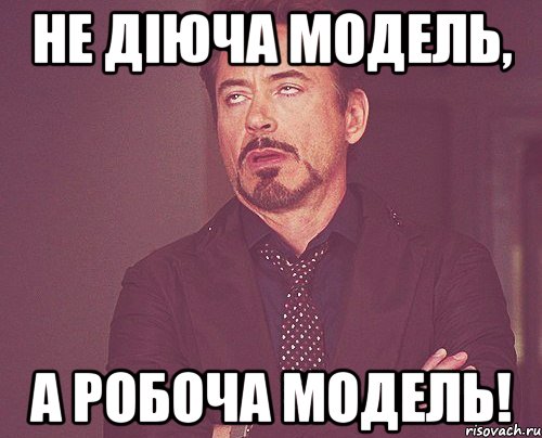 не діюча модель, а робоча модель!, Мем твое выражение лица