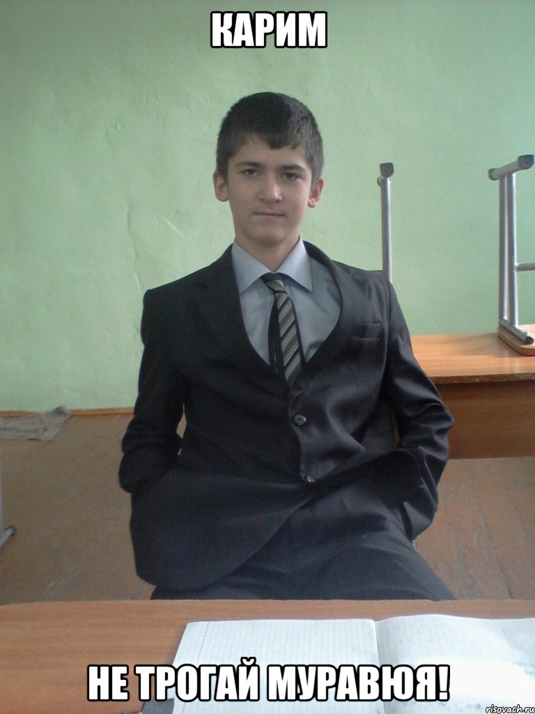 КАРИМ Не трогай Муравюя!