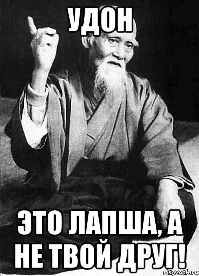 удон Это лапша, а не твой друг!