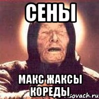 Сены МАКС жаксы кореды, Мем Ванга (цвет)